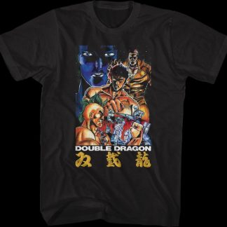Japanese Box Art Double Dragon T-Shirt