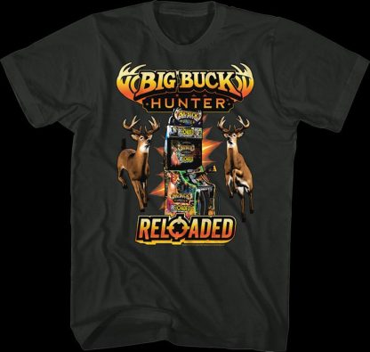Arcade Cabinet Big Buck Hunter Reloaded T-Shirt