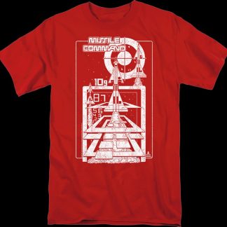 Lift Off Missile Command Atari T-Shirt