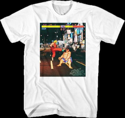 Ken vs E. Honda Street Fighter T-Shirt