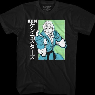 Ken Japanese Street Fighter T-Shirt