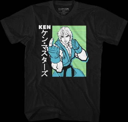 Ken Japanese Street Fighter T-Shirt