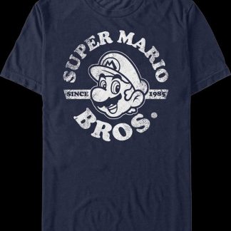Super Mario Bros. Distressed Since 1985 Nintendo T-Shirt