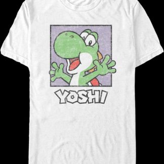 Vintage Yoshi Square Super Mario Bros. T-Shirt