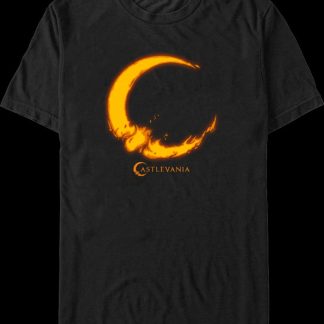 Flaming Logo Castlevania T-Shirt