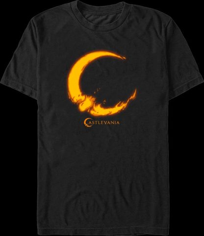 Flaming Logo Castlevania T-Shirt