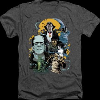 Vintage Universal Monsters Collage T-Shirt
