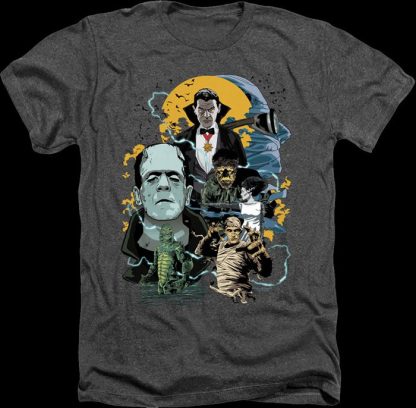 Vintage Universal Monsters Collage T-Shirt