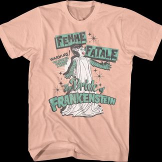 Femme Fatale Bride Of Frankenstein T-Shirt