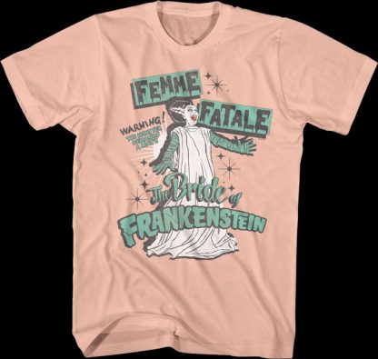 Femme Fatale Bride Of Frankenstein T-Shirt
