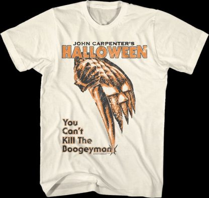 You Can't Kill The Boogeyman Movie Poster Halloween T-Shirt