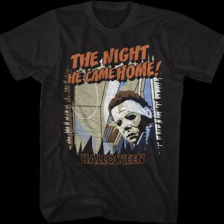 Distressed The Night He Came Home Halloween T-Shirt