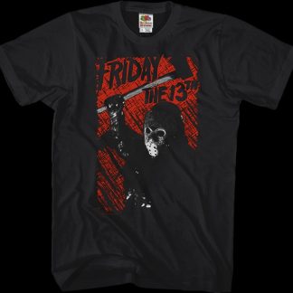 Swinging Ax Friday the 13th T-Shirt