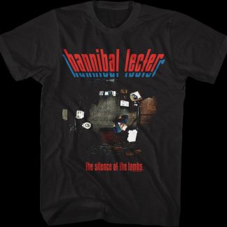Hannibal Lecter Overhead View Silence of the Lambs T-Shirt