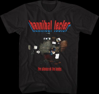 Hannibal Lecter Overhead View Silence of the Lambs T-Shirt