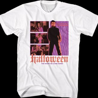 Retro Collage Poster Halloween T-Shirt