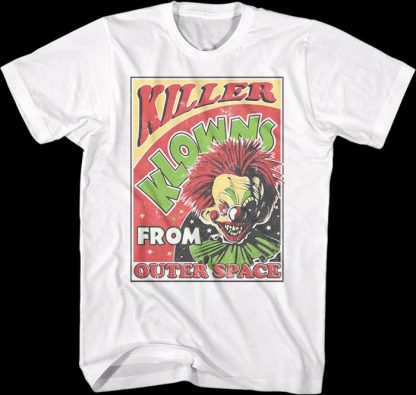 Front & Back Alien Bozos Killer Klowns From Outer Space T-Shirt