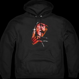 Freddy Close-Up Nightmare On Elm Street Hoodie