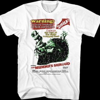 The Mummy's Shroud Poster Hammer Films T-Shirt