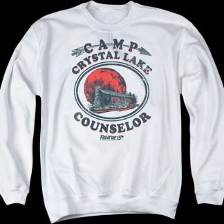 Camp Crystal Lake Counselor Friday the 13th Sweatshirt