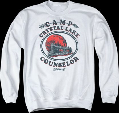Camp Crystal Lake Counselor Friday the 13th Sweatshirt