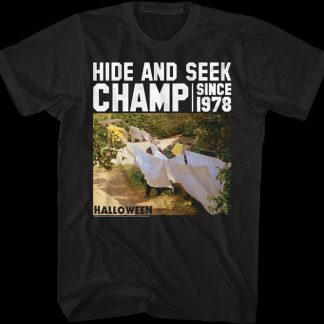 Hide And Seek Champ Since 1978 Halloween T-Shirt
