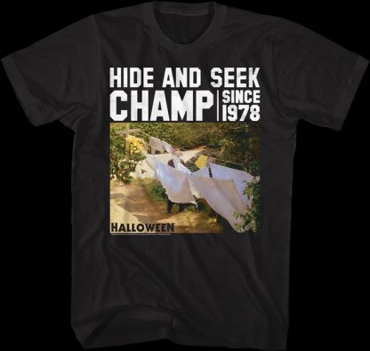 Hide And Seek Champ Since 1978 Halloween T-Shirt