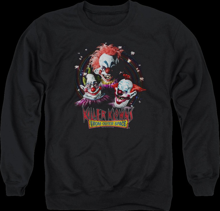 Popcorn Killer Klowns From Outer Space Sweatshirt