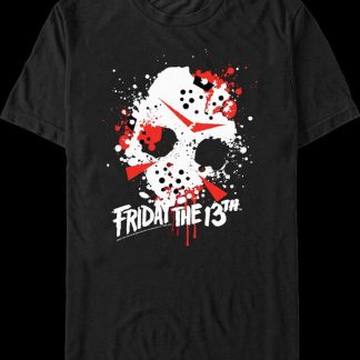 Paint Splatter Friday the 13th T-Shirt