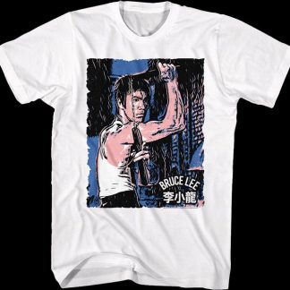 Nunchucks Artwork Bruce Lee T-Shirt