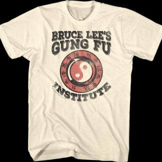 Gung Fu Institute Logo Bruce Lee T-Shirt