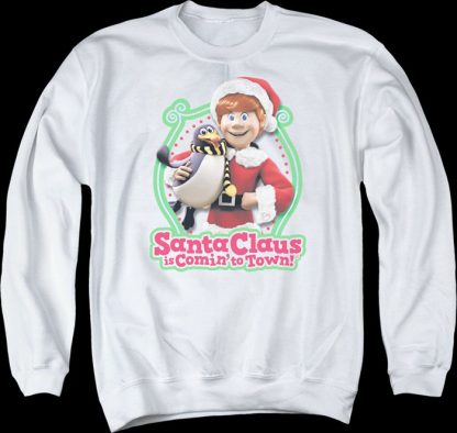 Topper And Kris Kringle Santa Claus Is Comin' To Town Sweatshirt