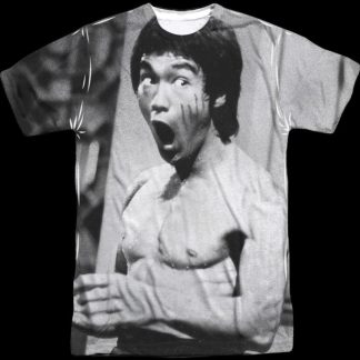 Black and White Bruce Lee T-Shirt