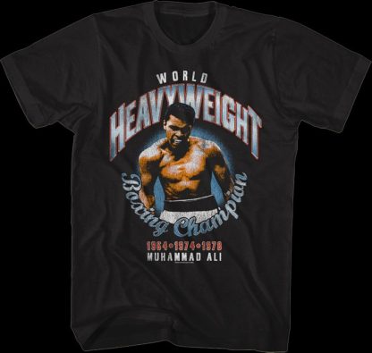 World Heavyweight Boxing Champion Muhammad Ali T-Shirt
