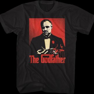Distressed Graphic Art Godfather T-Shirt