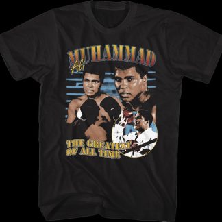 Greatest Of All Time Collage Muhammad Ali T-Shirt
