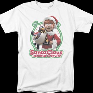 Topper And Kris Kringle Santa Claus Is Comin' To Town T-Shirt