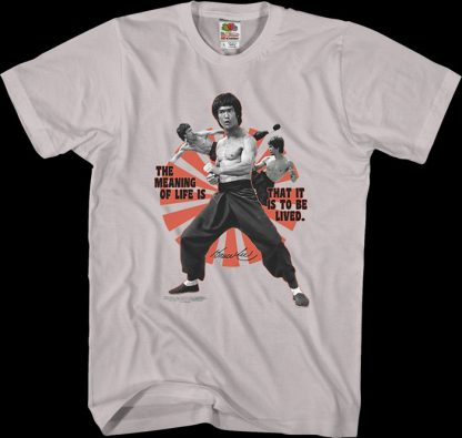 The Meaning Of Life Bruce Lee T-Shirt