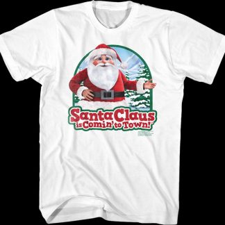 Vintage Santa Claus Is Comin' To Town T-Shirt