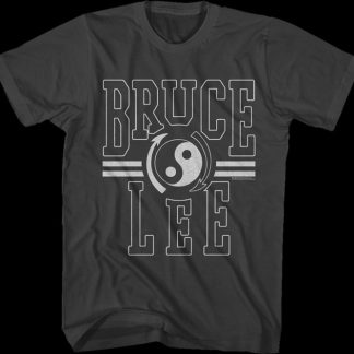 Distressed Gung Fu Institute Logo Bruce Lee T-Shirt