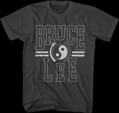 Distressed Gung Fu Institute Logo Bruce Lee T-Shirt