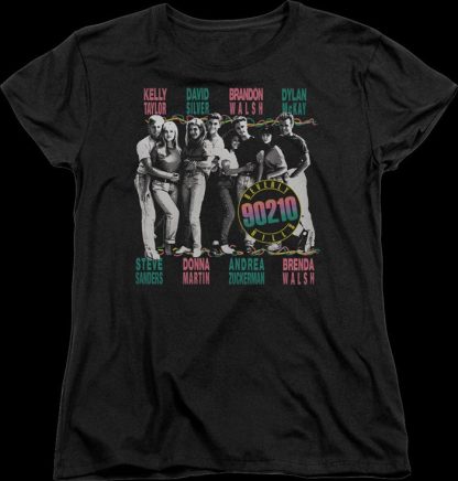 Womens The Cast Of Beverly Hills 90210 Shirt