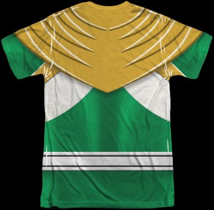 Green Ranger Sublimation Costume Shirt - Image 2
