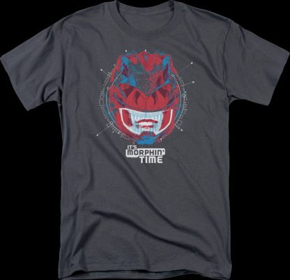 Red Ranger It's Morphin' Time Mighty Morphin Power Rangers T-Shirt