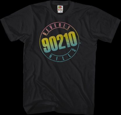 Neon Logo Beverly Hills 90210 T-Shirt