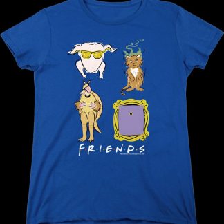Womens Symbols Friends Shirt