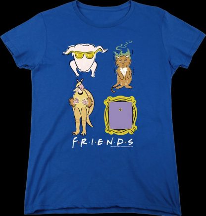 Womens Symbols Friends Shirt