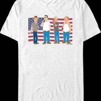 American Flag King of the Hill T-Shirt