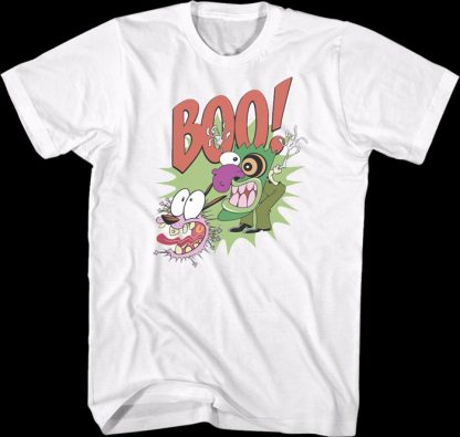 Boo Courage The Cowardly Dog T-Shirt