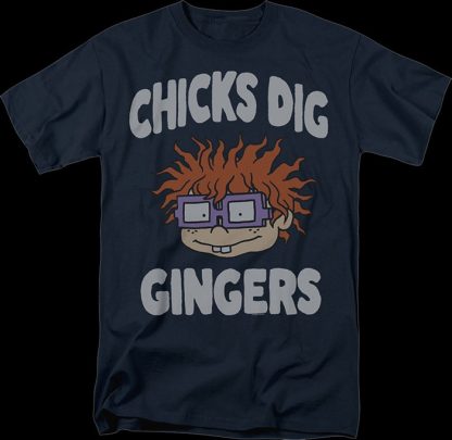 Chicks Dig Gingers Rugrats T-Shirt